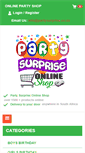 Mobile Screenshot of partysurprise.co.za